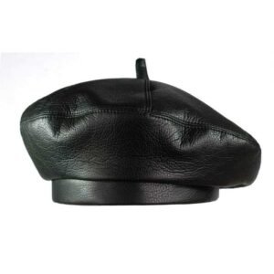 Béret en cuir