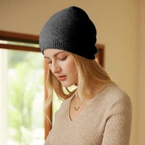 Bonnet en cachemire femme