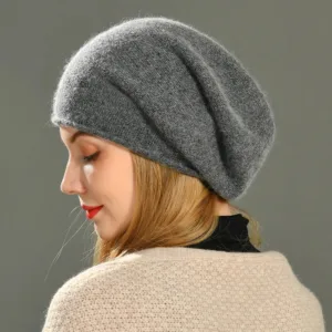 Bonnet tricoté en laine