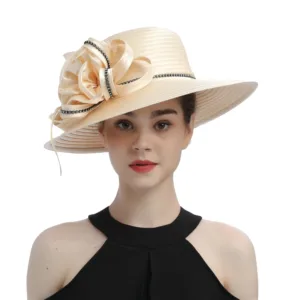 Chapeau de mariage vintage
