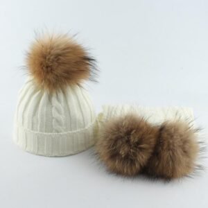 Bonnet et écharpe enfant