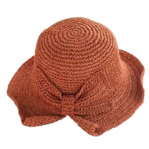 Chapeau cloche en paille