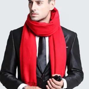 Écharpes de couleurs unies pour homme