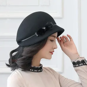 Chapeau Fedora Précieux pour Femme