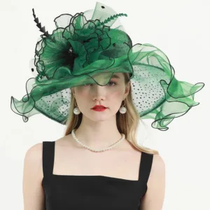 Chapeau de mariage sophistiqué