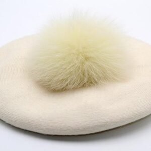 Béret en laine et coton